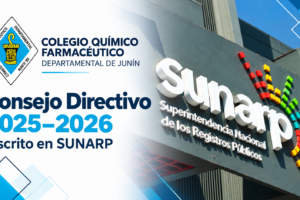 Consejo Directivo 2025–2026 inscrito en SUNARP